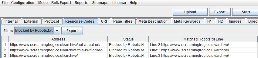 Blocked by robots.txt