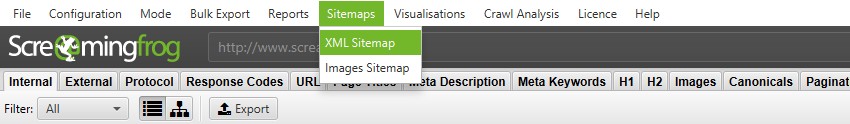 Create An XML Sitemap