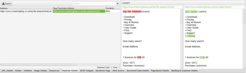 Near Duplicate Content Settings Refined